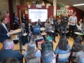 Scholieren De Breul houden debat
