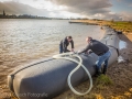 Uittesten dam tegen hoogwater
