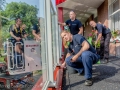 Brandweer Utrecht Voordorp in actie