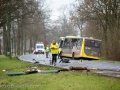 Drie gewonden na botsing auto en bus Bunnik