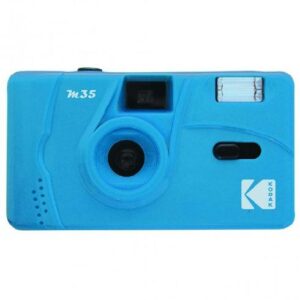 Analoge camera Kodak M35 incl. Flits Blauw